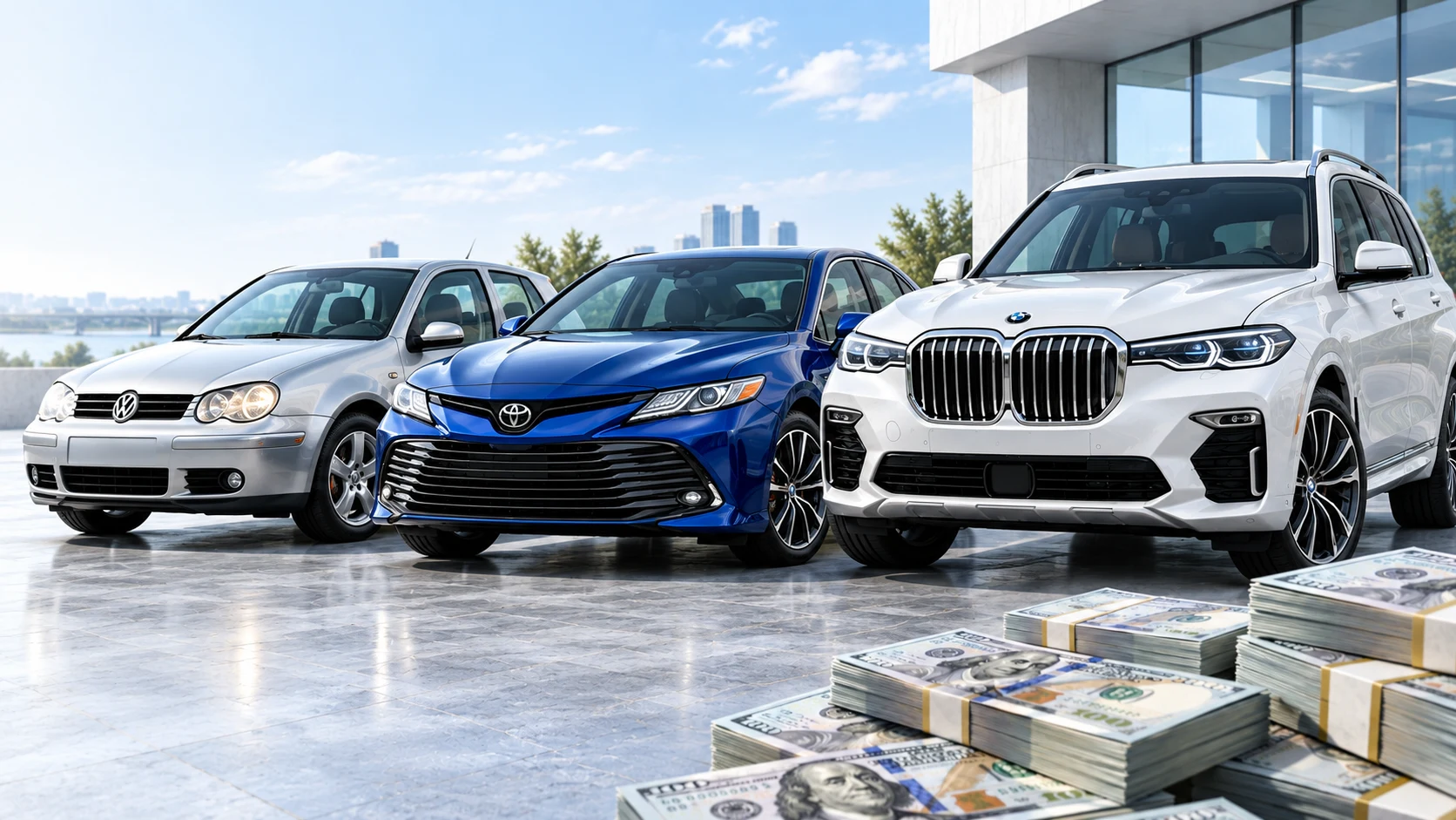 Ілюстрація автомобіля для CAR-PAY